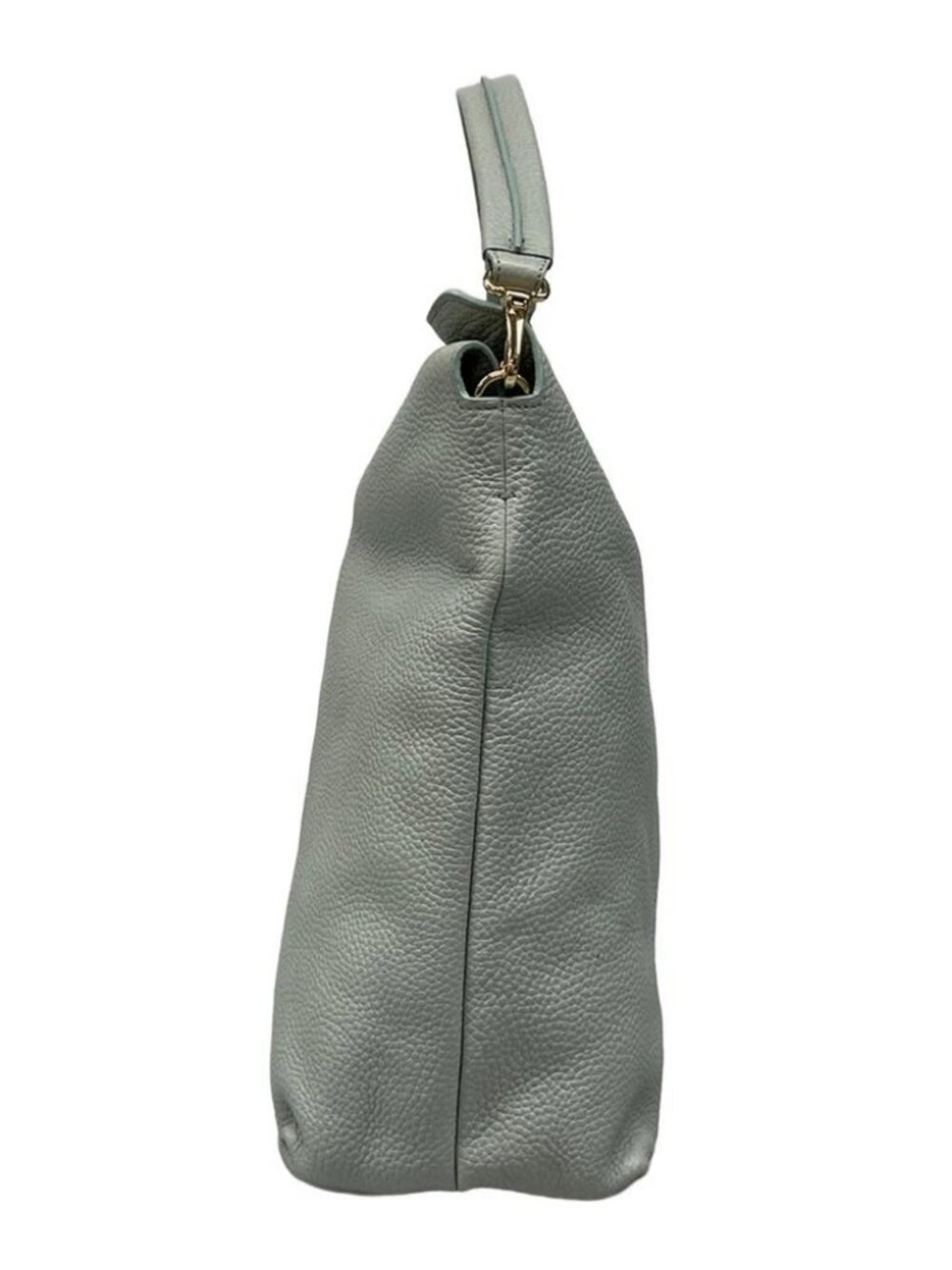 Burberry 3939070 Light Blue Leather Tote Bag - Picture 2 of 14